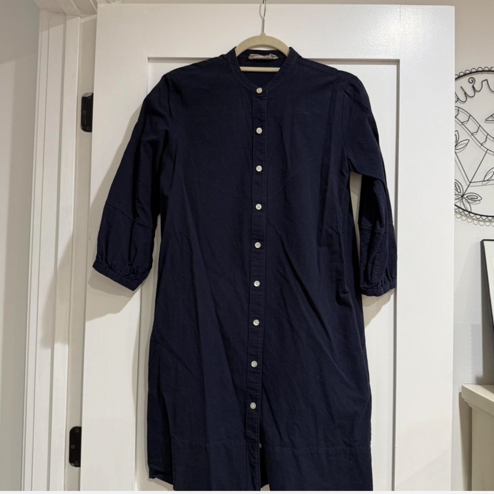 Everlane Navy Blue Tunic Dress